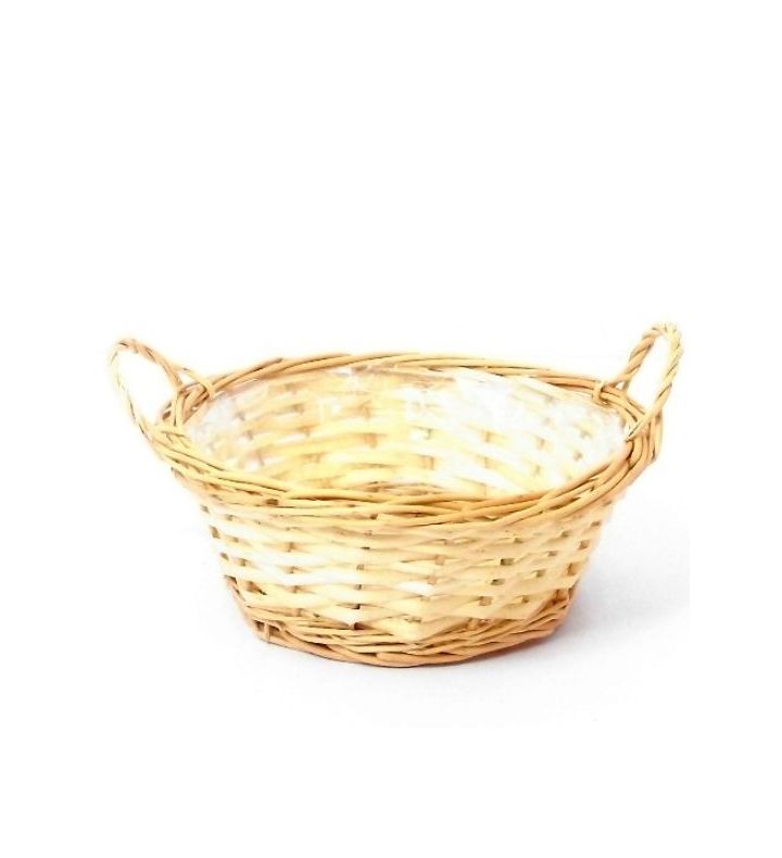 25cm ROUND PLANTING BASKET WITH EARS