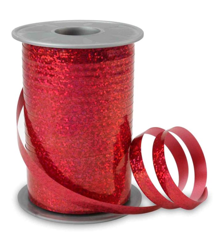 Holly Red Ribbon 10mm x 200m