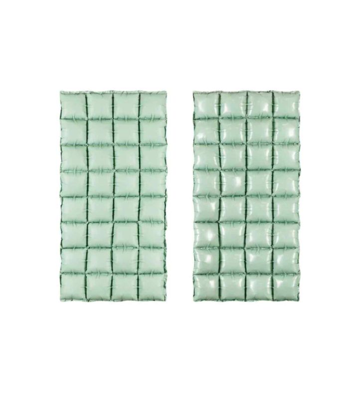 110 x 55cm Party Deco Double Sided Sage Curtain