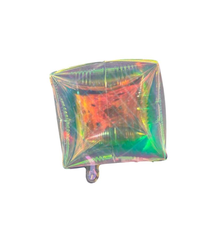 12" Bamboo Party Dazzle 4D Square