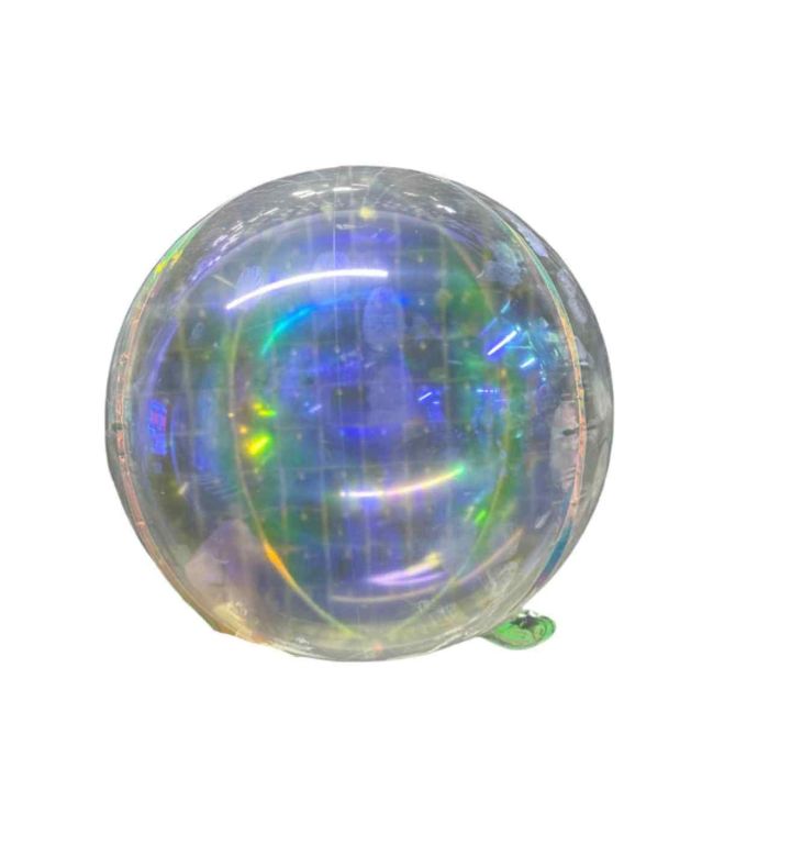 12" Bamboo Party Dazzle 4D Round