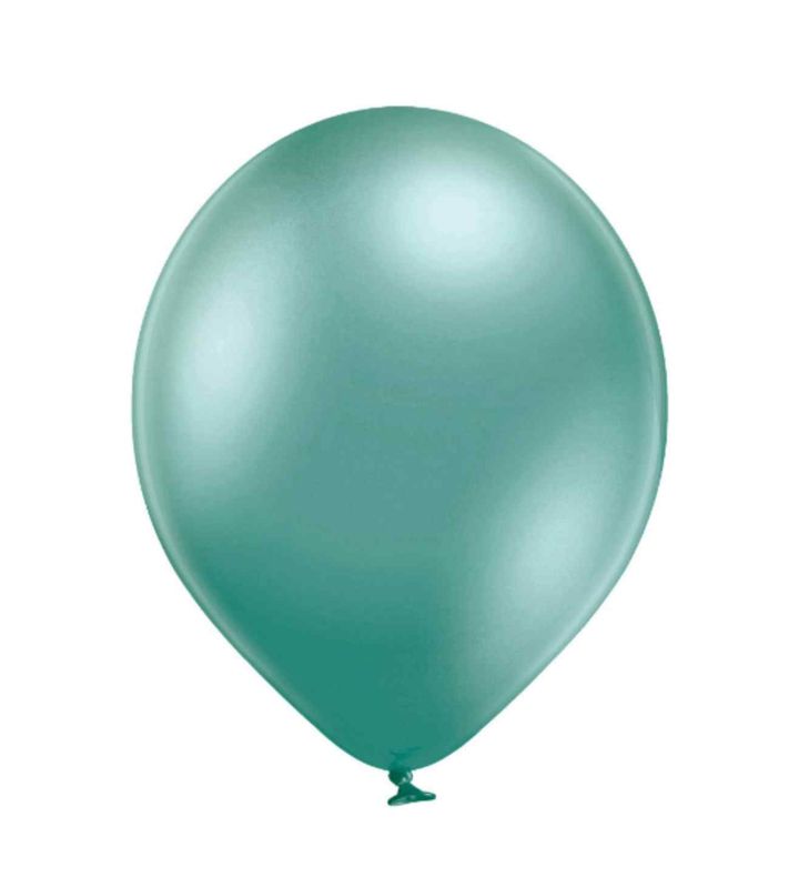 12" Belbal Glossy Green Latex 50ct