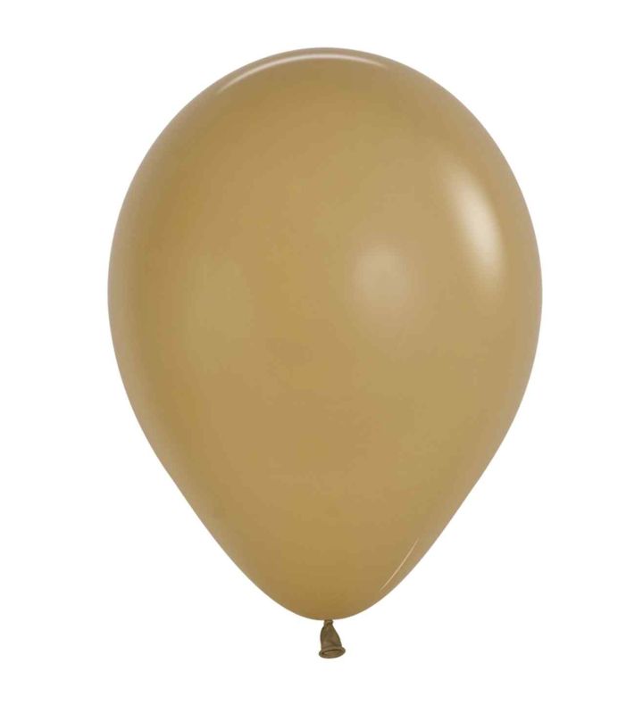 12" Sempertex Latte 073 Fashion Latex Balloons 50ct