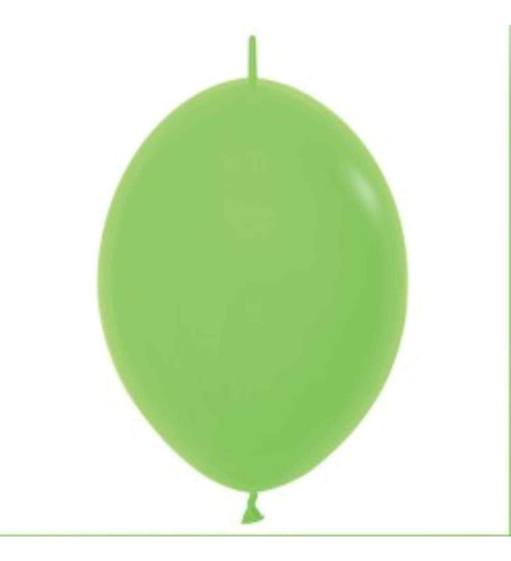12" Sempertex Link Lime Green 031 Latex Blloons 50ct