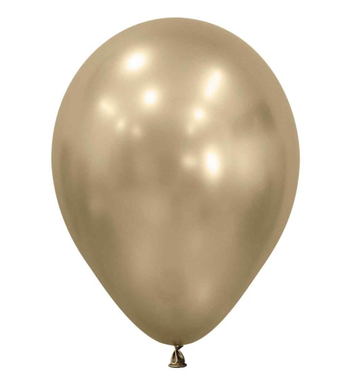 12" Sempertex Silk Gold Dust 870 Latex Balloons 50ct