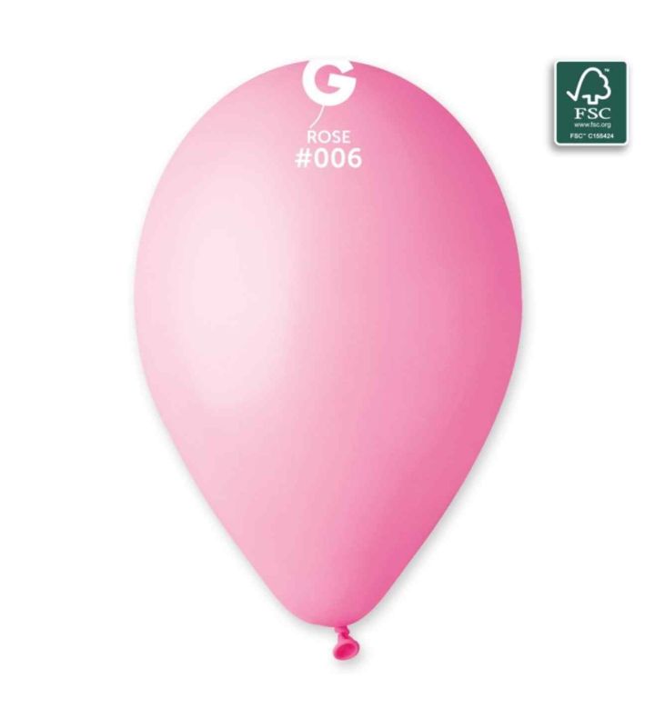 13" Gemar Rose 006 Latex Balloons 50ct