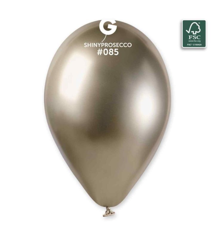 13" Gemar Shiny Prosecco 085 Latex Balloons 50ct