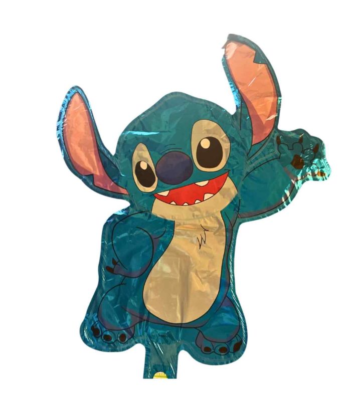 14" Mini Blue Monster Foil Balloon