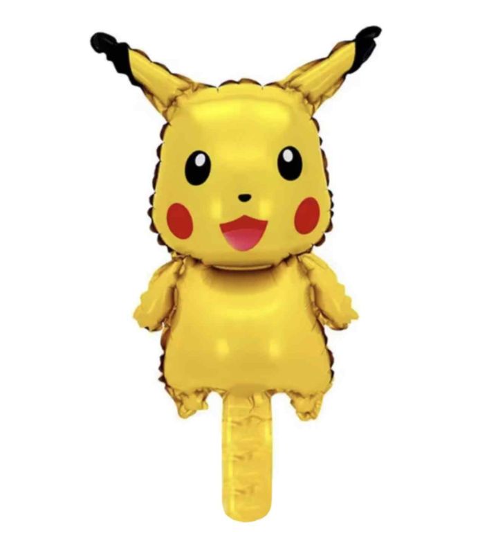 Mini Yellow Character Foil Balloon