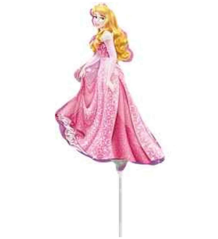 Mini Sleeping Beauty Aurora Disney Princess Anagram Foil Balloon