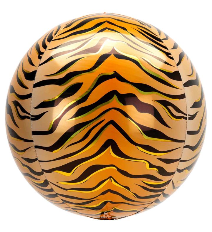 15" Animalz Tiger Print Orbz
