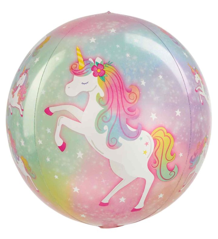 15" Enchanted Unicorn Orbz
