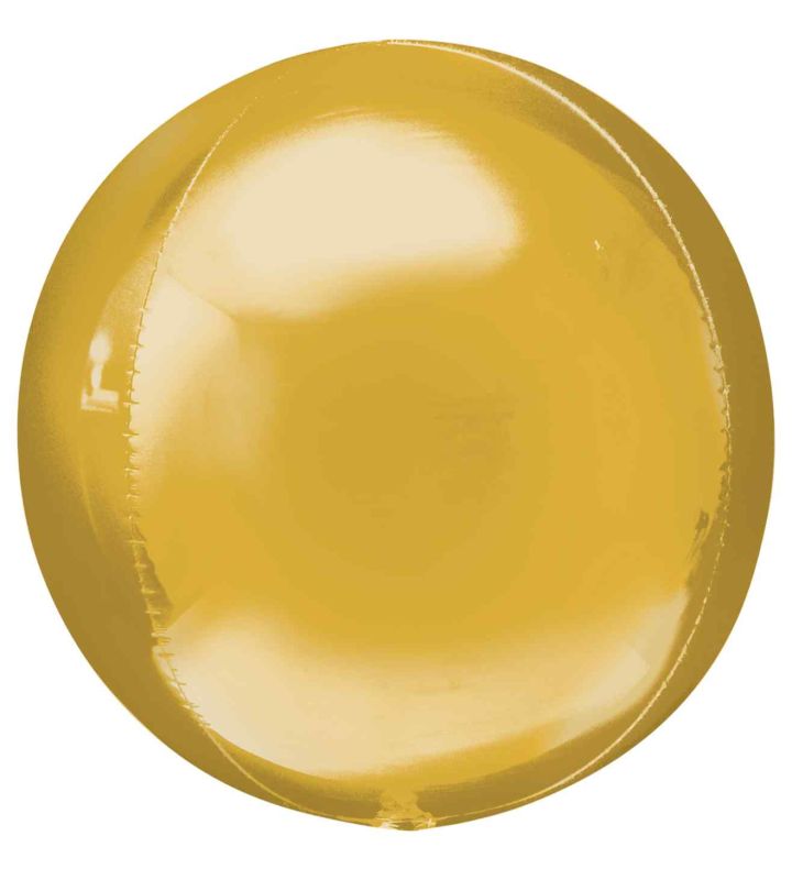 15" Gold Orbz 1PC