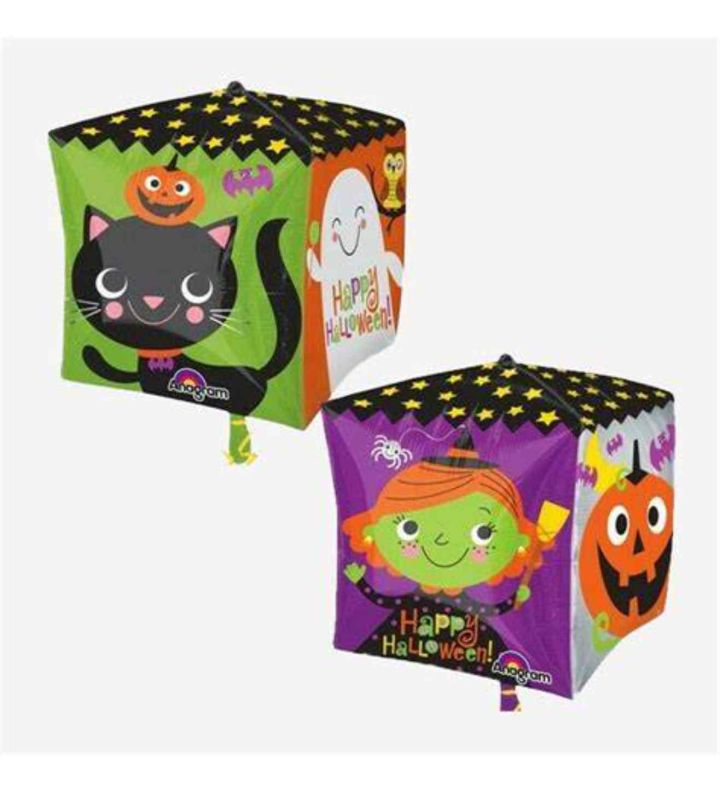 15" Anagram Halloween Character Cubez Foil Balloon