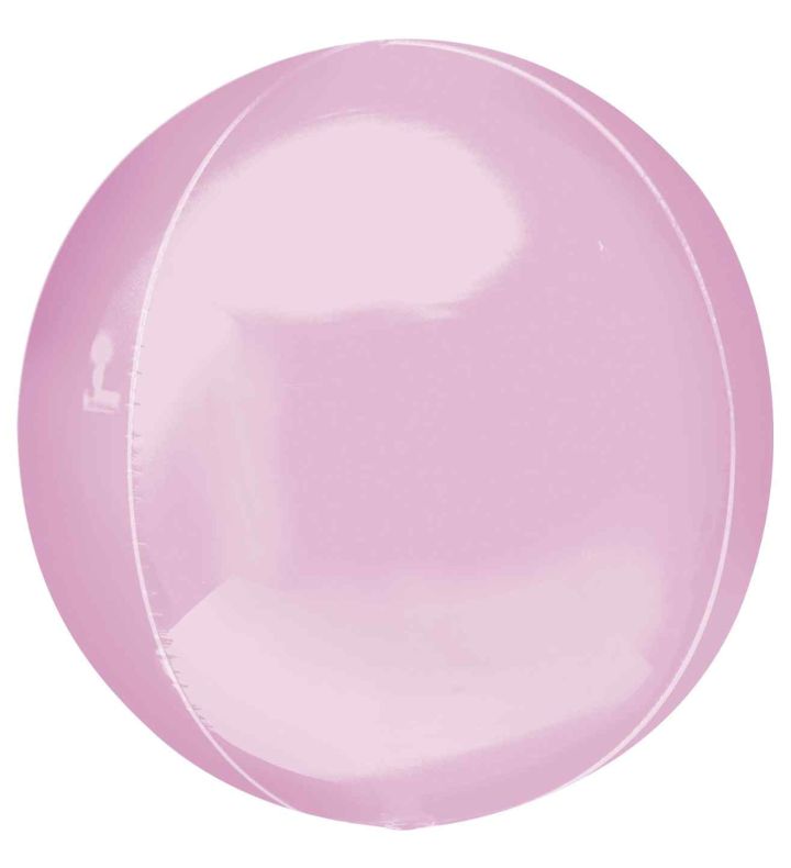 15" Pastel Pink Orbz 3PC
