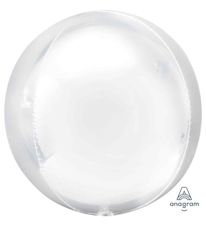 15" White Orbz 1PC
