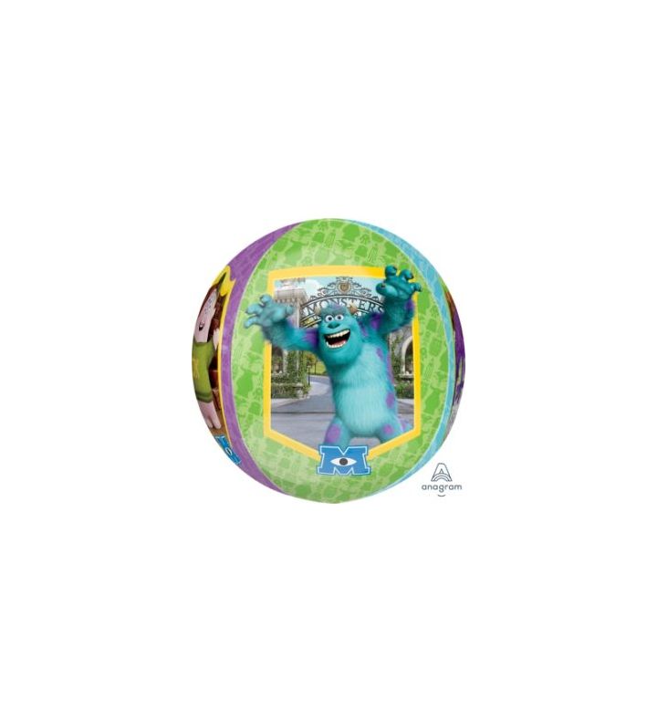 15" Monsters University Disney Orbz Balloon