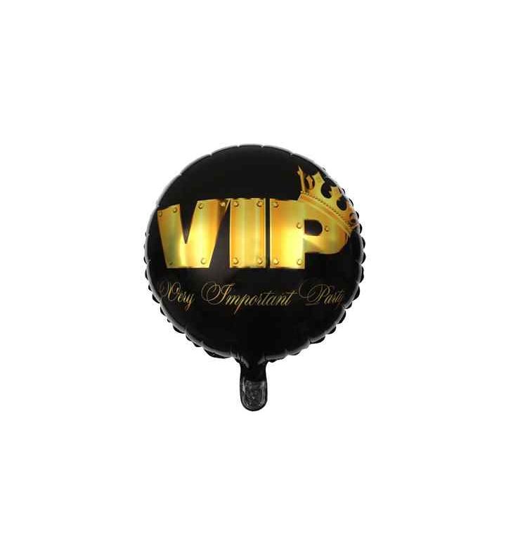 18" Metallic Crowned VIP Foil Balloon