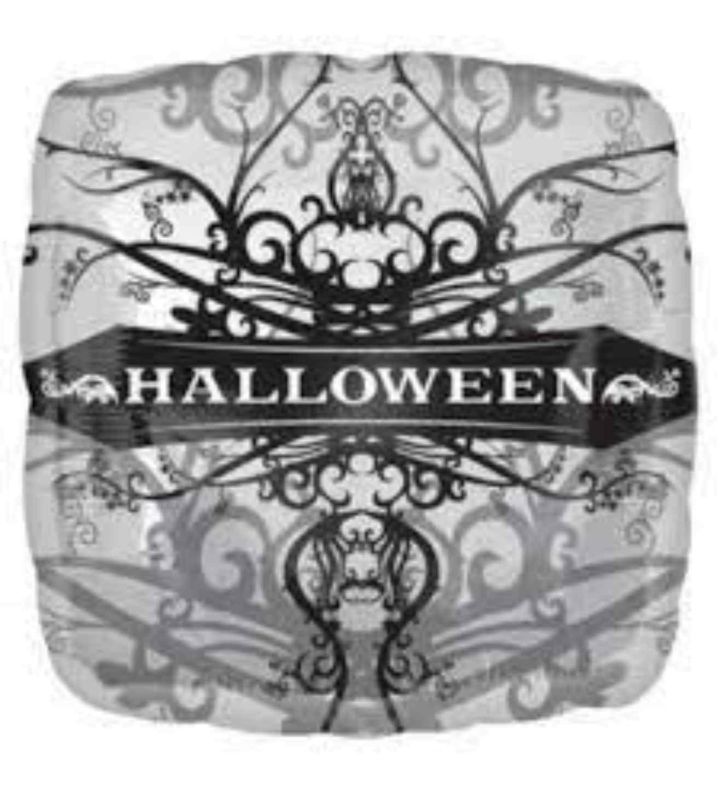 18" Anagram Halloween Tattoo Foil Balloon