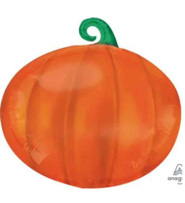 18" Anagram Pumpkin Shape Foil Balloon