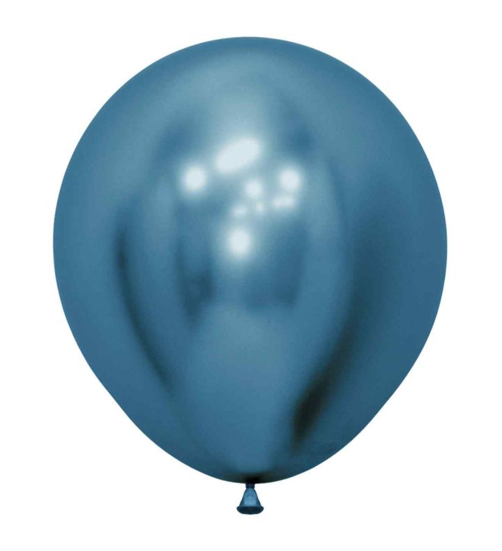 18" Sempertex Reflex Blue 940 Latex Balloons 15ct