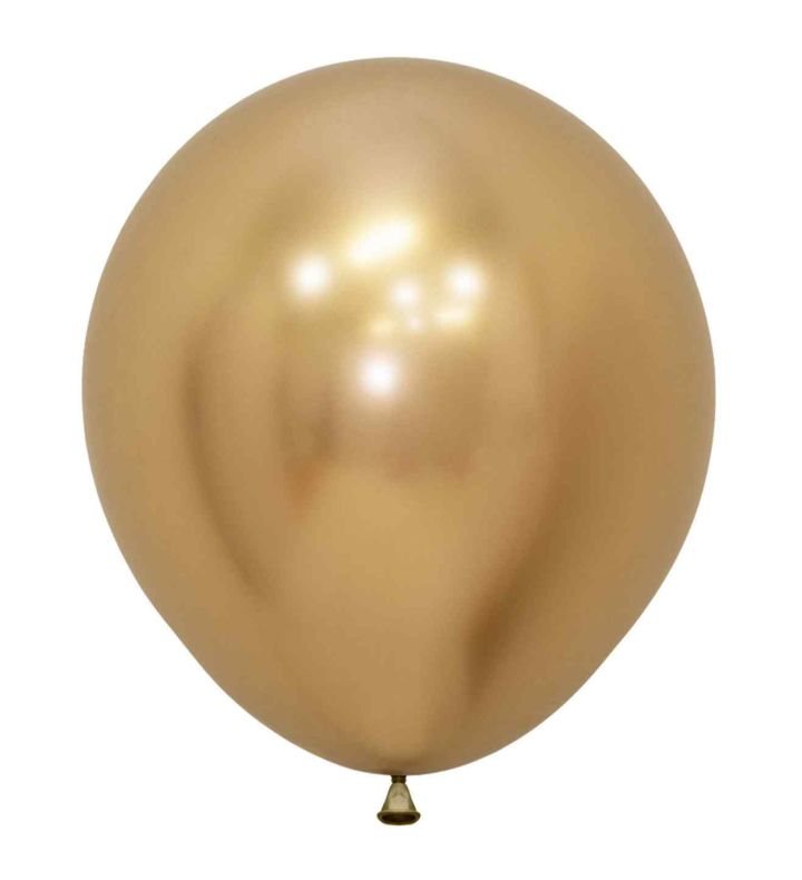 18" Sempertex Reflex Gold 970 Latex Balloons 15ct