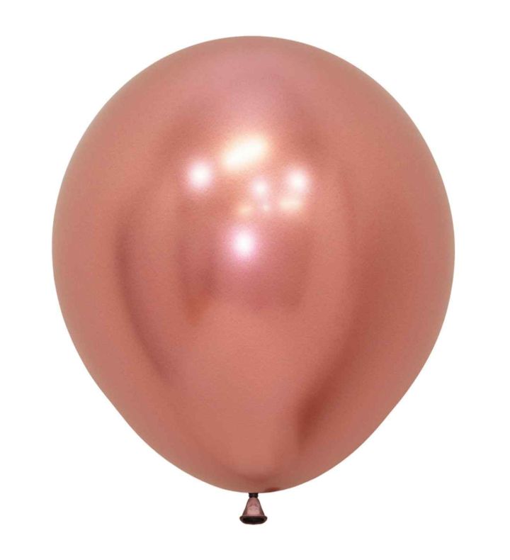 18" Sempertex Reflex Rose Gold 968 Latex Balloons 15ct