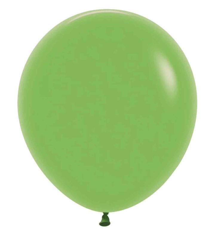 18" Sempertex Lime Green 031 Latex Balloons 25ct