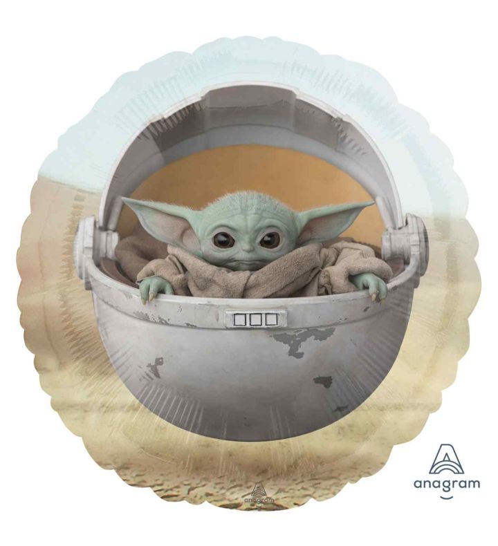 18" Mandalorian The Child Foil Balloon