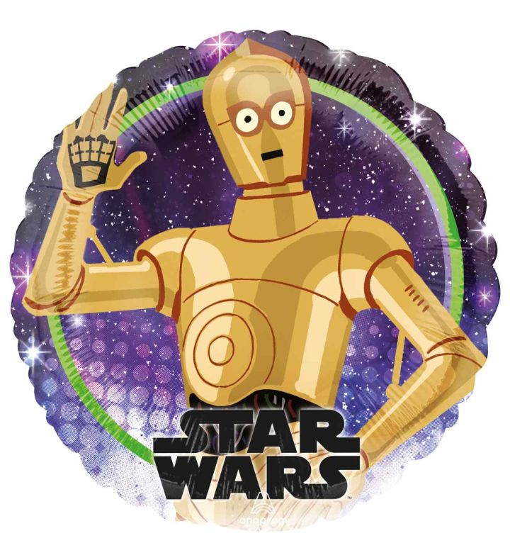 18" Star Wars C-3PO Foil Balloon