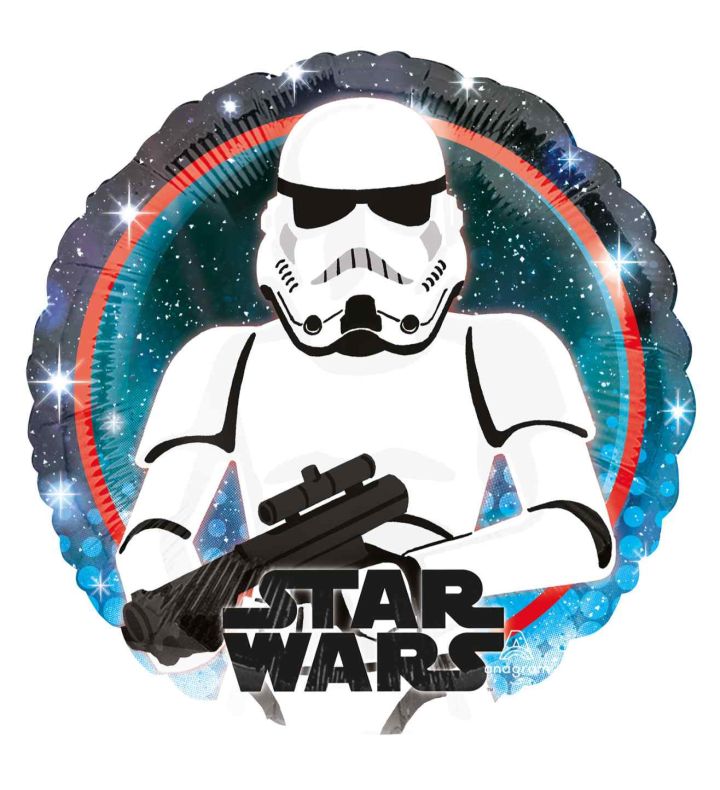 18" Star Wars Storm Trooper Foil Balloon