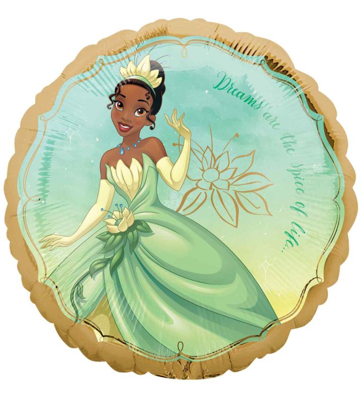 18" Tiana Once Upon A Time Foil Balloon