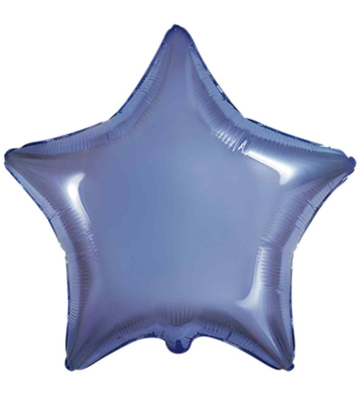 18" Star Lilac Flexmetal Foil Balloon
