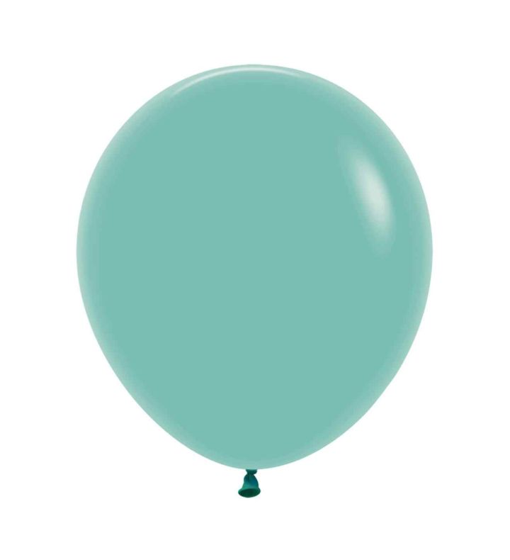 18" Sempertex Aquamarine 037 Latex Balloons 25ct