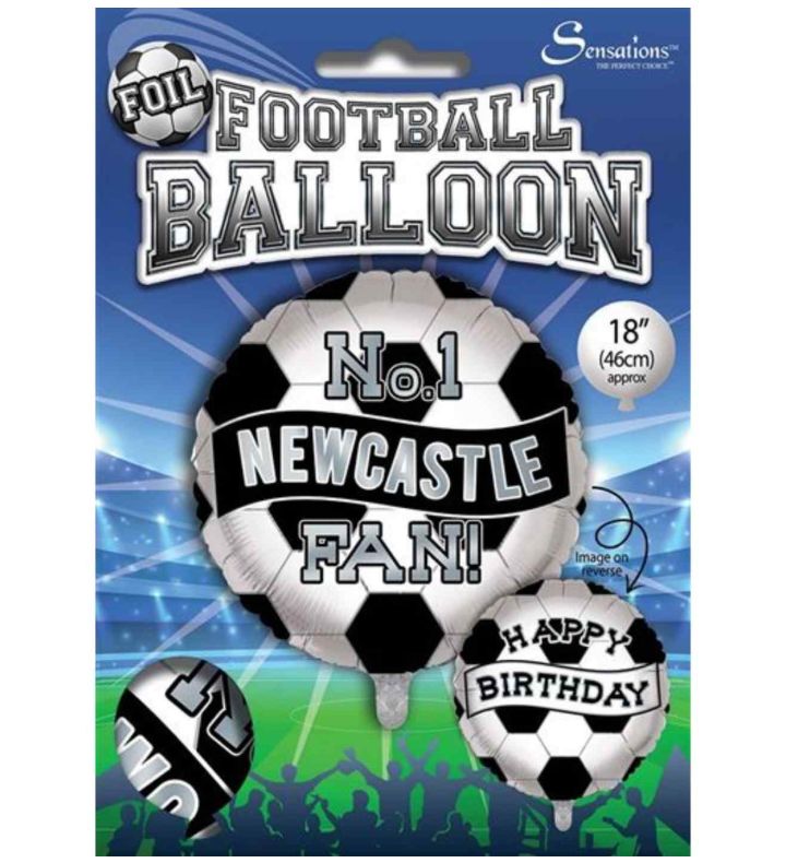18" Sensations No.1 Newcastle Fan Birthday Foil