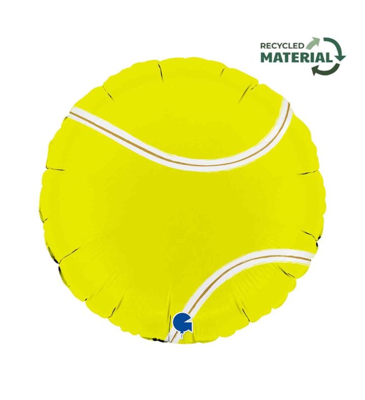 18" Tennis Ball Foil Balloon