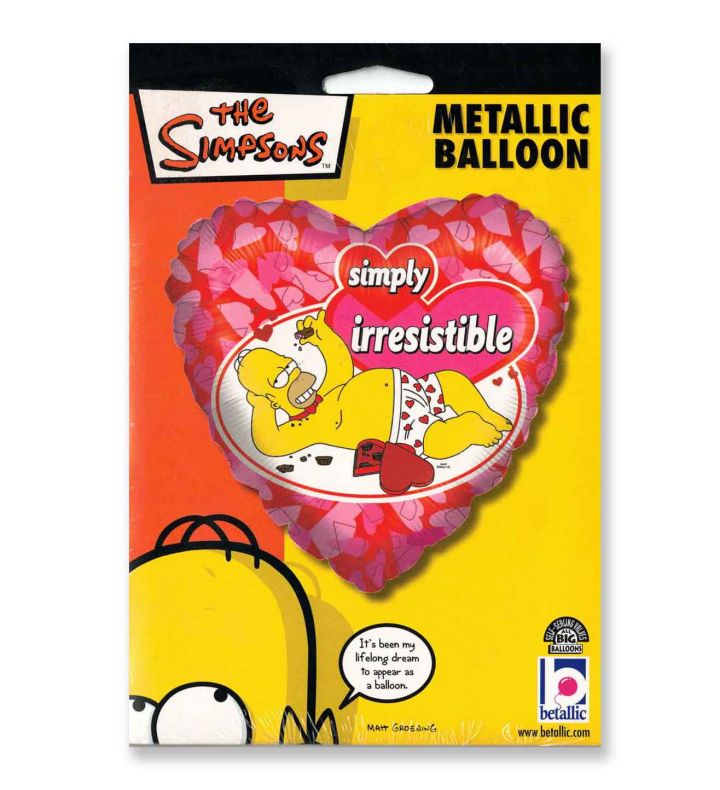 18" The Simpsons Simply Irresistible Foil Balloon