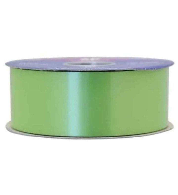 2" Lime Green Polypropylene Ribbon