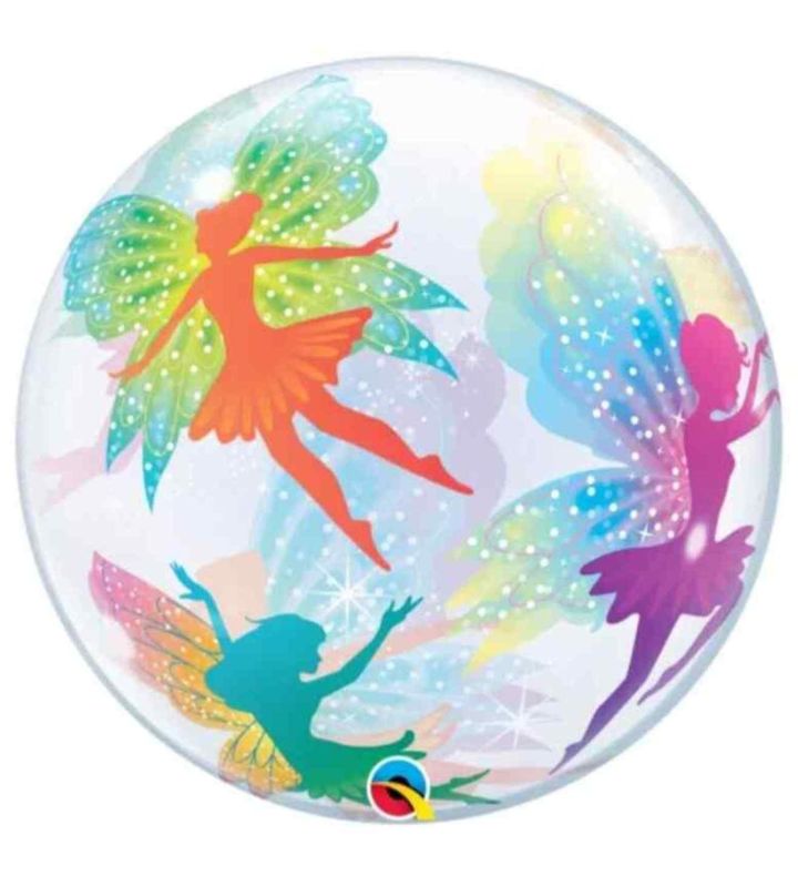 22" Deco Bubble Fairies Balloon
