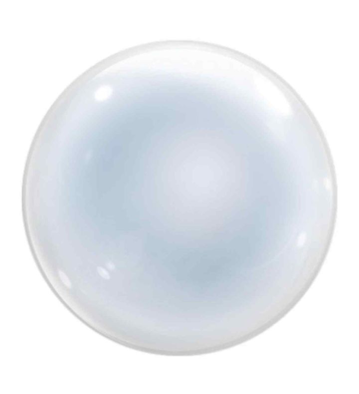 24" Deco Bubble Balloon Clear 1ct