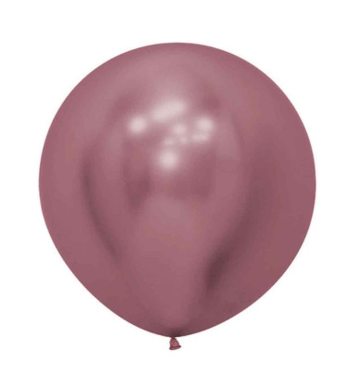 24" Sempertex Reflex Pink 909 Latex Balloons 3ct