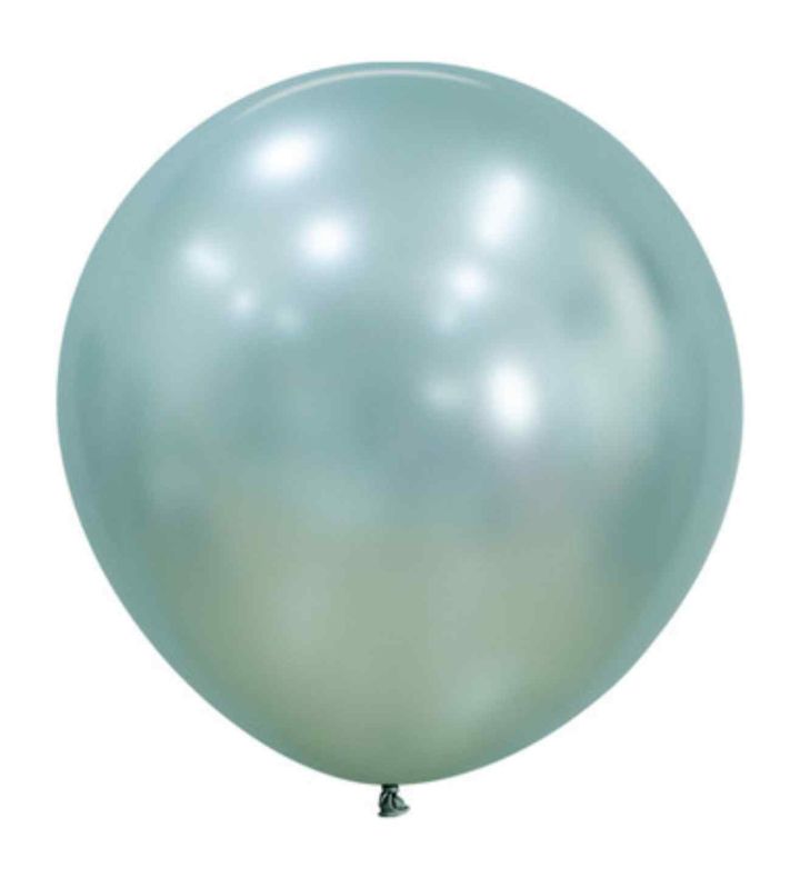 24" Sempertex Silk Cool Mint 826 Latex Balloons 3ct