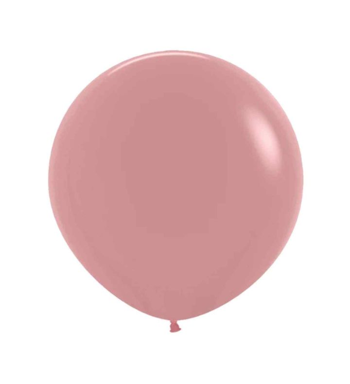 24" Sempertex Rosewood 010 Latex Balloons 3ct