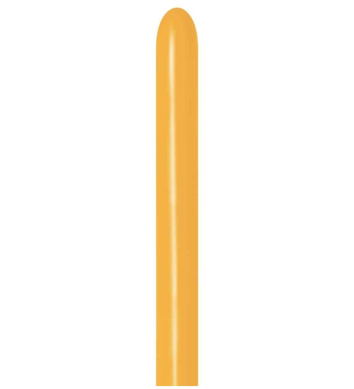 260S Sempertex Mustard 023 Modelling Latex Balloons 50ct