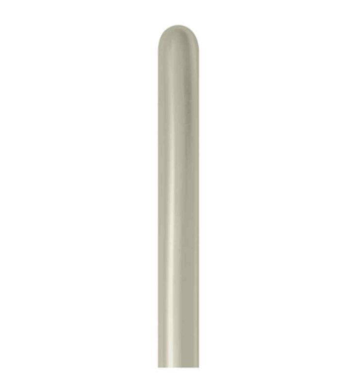 260s Sempertex Silk Cream Pearl 873 Modelling Latex Balloons 50ct