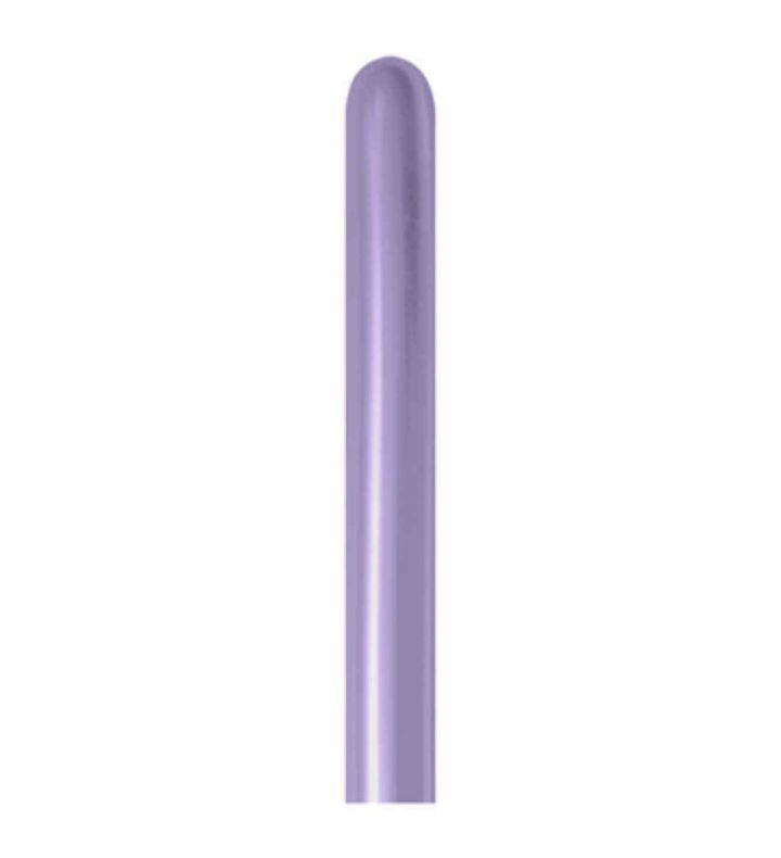 260s Sempertex Silk Light Amethyst 850 Modelling Latex Balloons 50ct