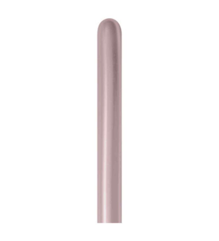 260s Sempertex Silk Pink Blossom 809 Modelling Latex Balloons 50ct
