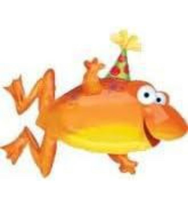 26" Party Frog Foil Balloon