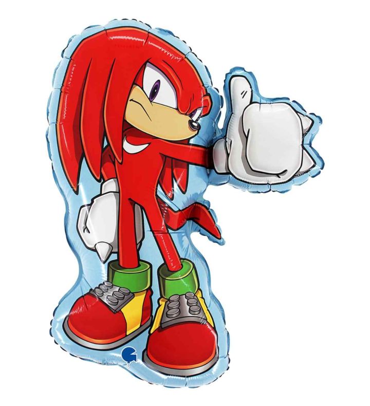 26" Knuckles Sonic Foil Balloon