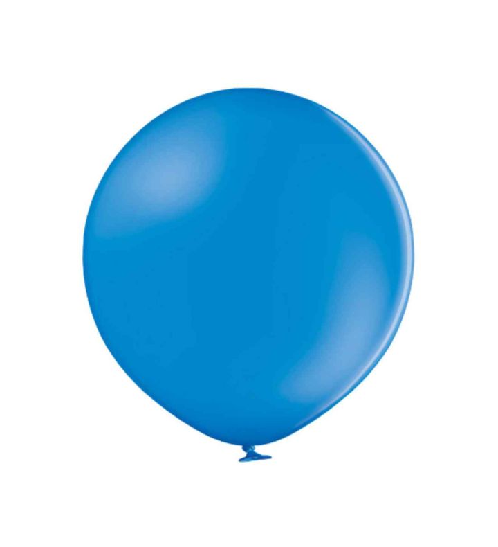 2ft Belbal Pastel Mid Blue Latex Balloon 2ct